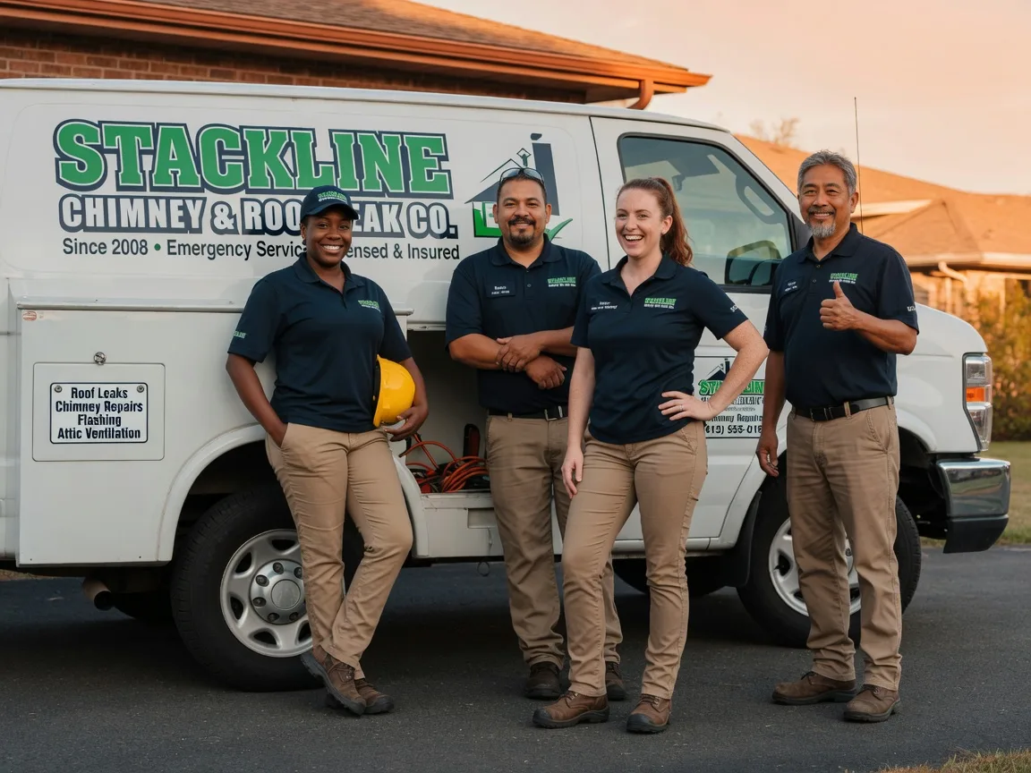 Chimney flashing repair company in Camargo, OK